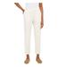 Eileen Fisher Womens High Rise Ankle Pants