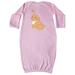 Inktastic Easter Cute Floppy Ear Brown Bunny Newborn Layette Unisex