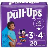 Pull-Ups Boys' Potty Training Pants Size 5, 3T-4T, 20 Ct