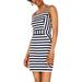 Be Bop Womens Juniors Sleeveless Striped Tank Dress