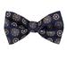 Men's Blue Silk Self Tie Bowtie Tie Yourself Bow Ties