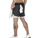 UKAP Men's Workout Running Shorts 2-in-1 Lightweight Sports Shorts Male double-deck Quick Drying Sports men Shorts Jogging Gym Shorts