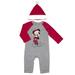 Disney Infant Boys Mickey Mouse Santa Claus Baby Outfit Romper & Hat Set