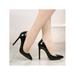 Avamo Womens High Heels Ladies Work Stiletto Office Pumps Heel Wedding Party Shoes