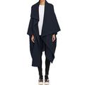 ZANZEA Women Ladies Waterfall Long Coat Jackets Cardigan Cape Outwear