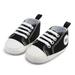 Baby shoes unisex toddler shoes, soft-soled shoes for boys and girls, casual canvas sneakers for learning to walk, suitable for children aged 0-18M