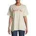 Daisy Street Women's NYC Graphic T-Shirt with Short Sleeves