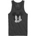 Mad Mickey Mouse Tank Top Adult Tee Graphic T-Shirt for Men Tshirt