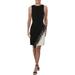Laundry by Shelli Segal Womens Party Crepe Cocktail Dress
