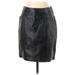 Pre-Owned Nine West Women's Size 4 Leather Skirt