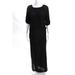 YFB Womens Off The Shoulder Dress Black Size Extra Small