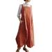 ZANZEA Womens Square Neck Plain Vintage Dresses Sleeveless Side Pockets Irregularity Hem Dress