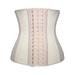 AIKEJANI Waist Trainer for Women Weight Loss- Latex Cincher Shaper Slimmer Corset Belt,Beige