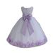 Ekidsbridal White Tulle Rose Petals Flower Girl Dresses Special Occasions Dresses Wedding Tulle Dresses Toddler Girl Dresses Pageant Dresses Ball Gown Birthday Girl Dress Easter Summer Dresses 302T