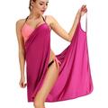 YEYELE Women Swim Cover Up Sunshade Bikini Cover Up Chiffon Beach Wrap Backless Bathing Swimsuit Dress Wrap Swim Cover Up