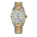 Pre Owned Rolex Datejust 16013 w/ Mother of Pearl Other Dial 36mm Men's Watch (Certified Authentic & Warranty Included)