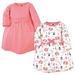 Hudson Baby Baby Girl Cotton Dresses, Forest, 6-9 Months