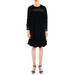 Shoshanna Womens Velvet Mini Casual Dress