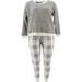 Cuddl Duds Sherpa Jersey Jogger Pajama Set Women's A381802