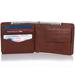 Alpine Swiss RFID Safe Mens Leather Wallet Deluxe Capacity Coin Pocket Bifold