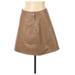 Pre-Owned Zara Basic Women's Size L Faux Leather Skirt