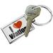 NEONBLOND Keychain I Love Watford region: East of England, England