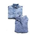 Pre-ownedJ Crew Bella Dahl Womens Button Up Blouses Tops Blue Size 8 S Lot 2