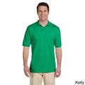 Jerzees Men's 50/50 SpotShield Cotton and Polyester Jersey Polo Shirt Kelly Green L