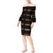 Rachel Rachel Roy Womens Lace Off-The-Shoulder Party Dress