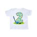Inktastic Argyle Golf 2nd Birthday Toddler Short Sleeve T-Shirt Male