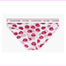 Calvin Klein Women's CK One Layered Lips Print Bikini Brief, Red Gala, Small