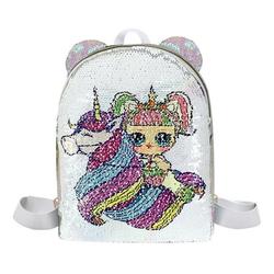 Chinatera Sequin Pattern Travel Backpacks Women Knapsack Preppy Style School Bags (1)