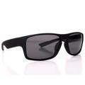 Men's Sport Driving Black Square Frame Sunglasses, Square Frame, Grey Lens