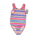 Pre-Owned Lands' End Girl's Size 6X Two Piece Swimsuit
