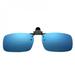 Clearance,Vogue Square Polarized Shades Women Men Fish Driving Sunglass Clip On Night Vision Eyewear Sun Glasses