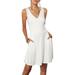 Tart Womens Madelyn Sleeveless V-Neck Mini Dress