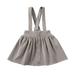 Kids Baby Girls Clothes Strap Skirts Casual Suspender Skirt Party Tutu Dress US