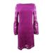 Tommy Hilfiger Women's Botanical Lace Bell-Sleeve Dress