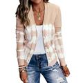 Oversized Loose Long Sleeve Cardigan Sweater Coat For Women Plus Size Blouse Tops Ladies Button Down Coat Tops Jacket Outwear Tops