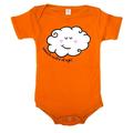 Namasete up all night funny baby bodysuit, Yoga Baby Romper, Baby one-piece - Orange CA165Yoga S11 12-18