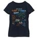 Girl's Jurassic World: Camp Cretaceous Guide to Dinos Graphic Tee