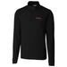 Texas Tech Red Raiders Cutter & Buck Big & Tall College Vault Advantage Tri-Blend Quarter-Zip Pullover Jacket - Black