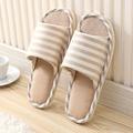 Womens Mens Couples Fashion Casual Home Slippers Indoor Floor Flat Shoes Sandals