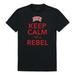 W Republic 523-137-BLK-04 University of Nevada Las Vegas Keep Calm T-Shirt, Black & White - Extra Large