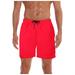 Jpgif Men's Tasron Quick Dry Waterproof Plain Color Straight Beach Shorts Speedos