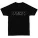 Sons of Anarchy SAMCRO Banner Adult Black T-Shirt