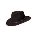 Indiana Jones Outback Wool Hat, Brown