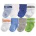 Luvable Friends Baby Boys Socks, 8-Pack