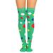 Toyfunny Women Sexy Thigh High Over The Knee Socks Colored Dots Long Socks