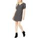 Maison Jules Womens Polka Dot Sundress